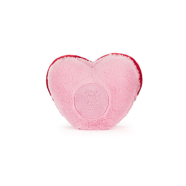 Jellycat Amuseables Colette Heart Macaron - Pink