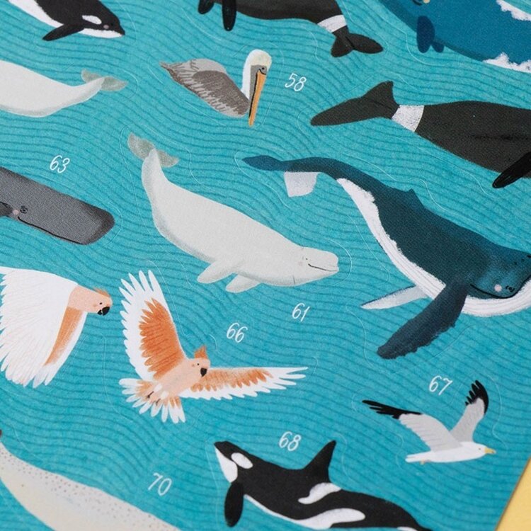 Londji Activity - Animal World Poster & Stickers