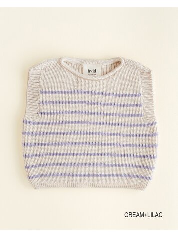 Hvid Debardeur Harvey - Cream/Lilac