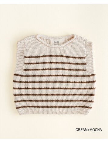 Hvid Debardeur Harvey - Cream/Mocha