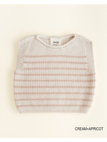 Hvid Debardeur Harvey - Cream/Apricot