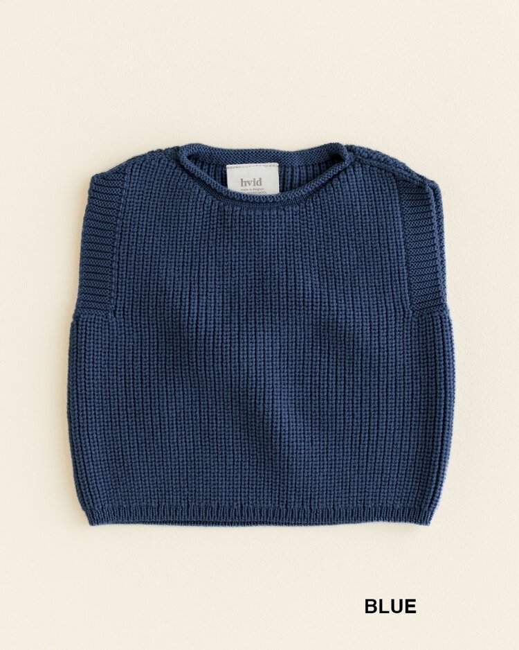 Hvid Debardeur Harvey - Blue