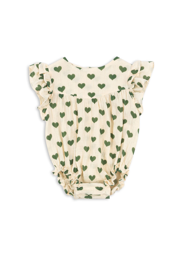 Konges Sløjd Coco Romper - Amour Verde