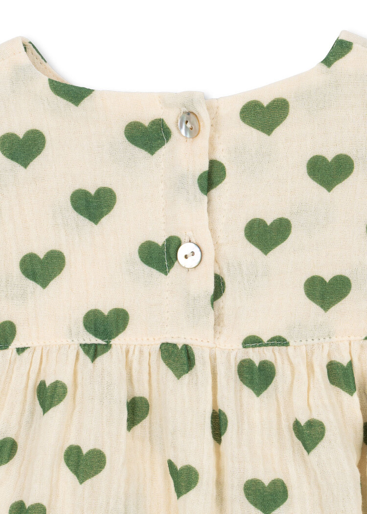 Konges Sløjd Coco Romper - Amour Verde