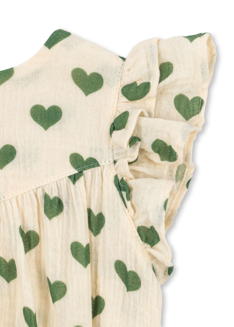 Konges Sløjd Coco Romper - Amour Verde