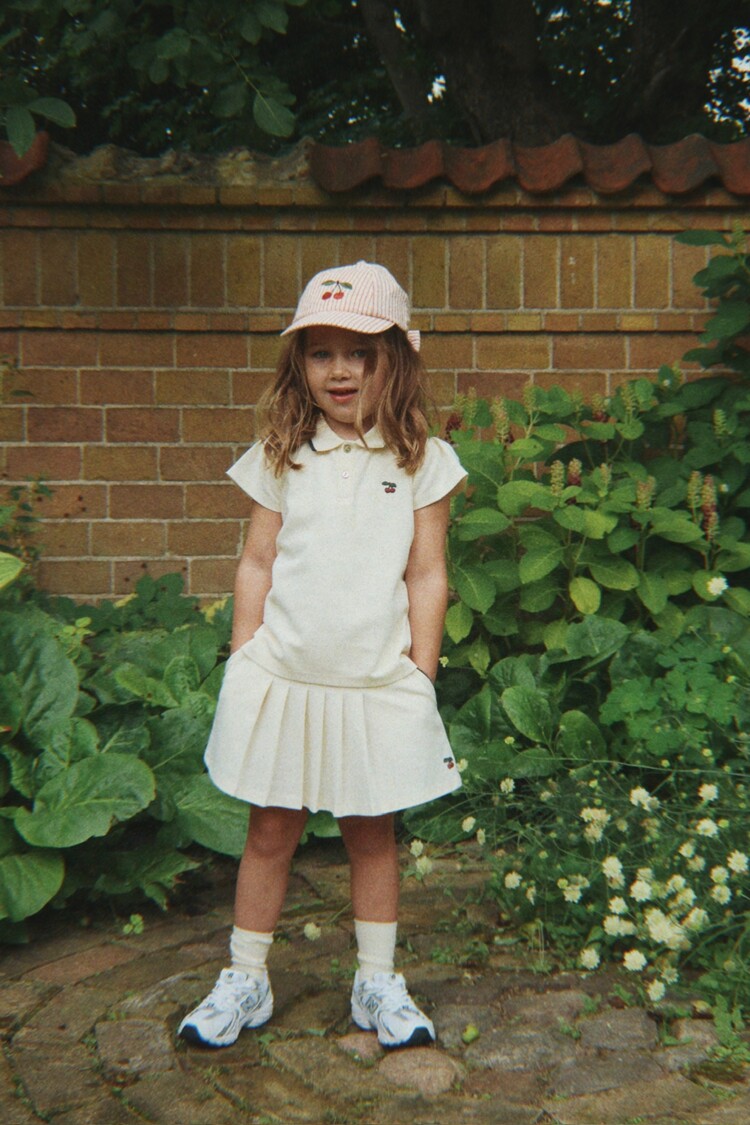 Konges Sløjd Ellie Bow Cap - Amour Stripe