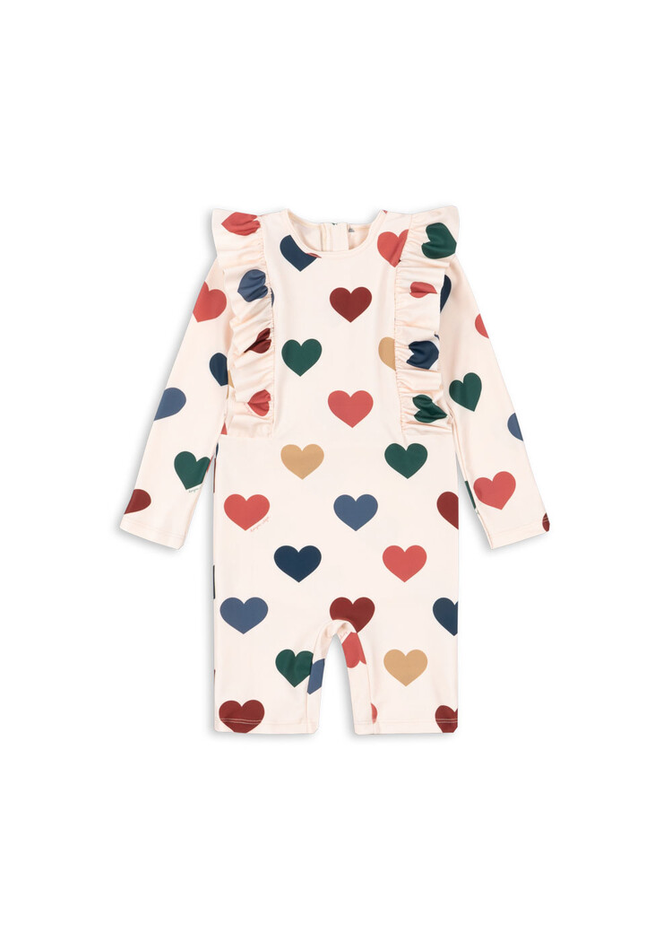 Konges Sløjd Manuca Swim Onesie - Bon Coeur Coloré
