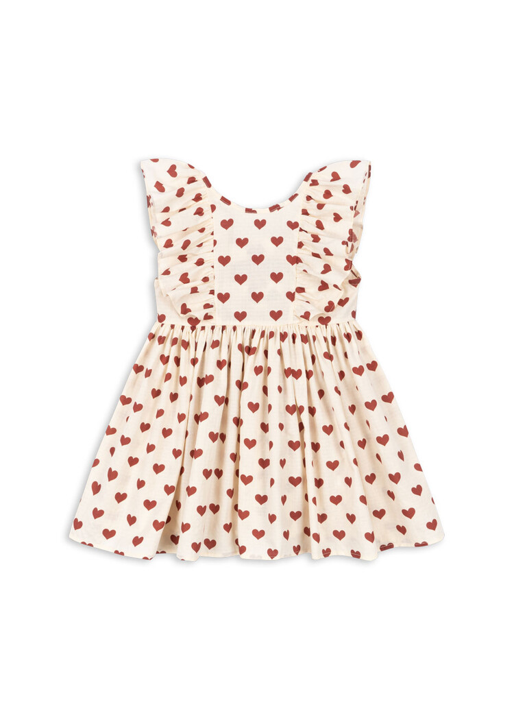 Konges Sløjd Cianna Bow Dress - Amour Rouge