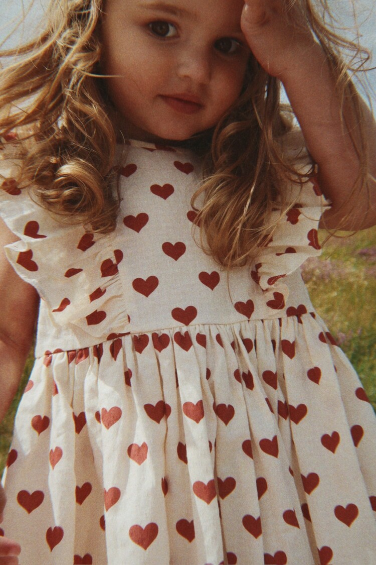 Konges Sløjd Cianna Bow Dress - Amour Rouge