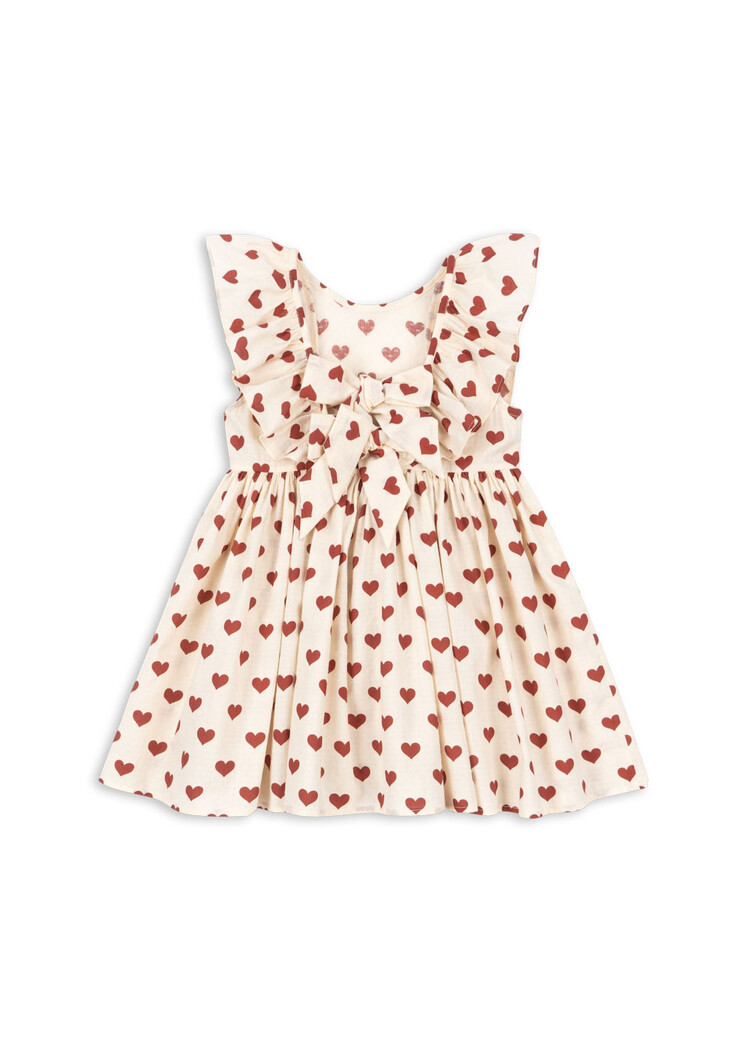 Konges Sløjd Cianna Bow Dress - Amour Rouge