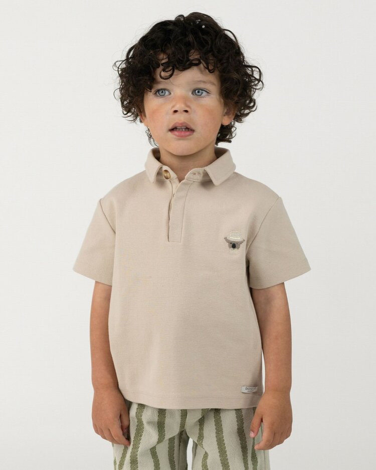 Donsje Amsterdam Wouti Shirt Groom - Soft Taupe