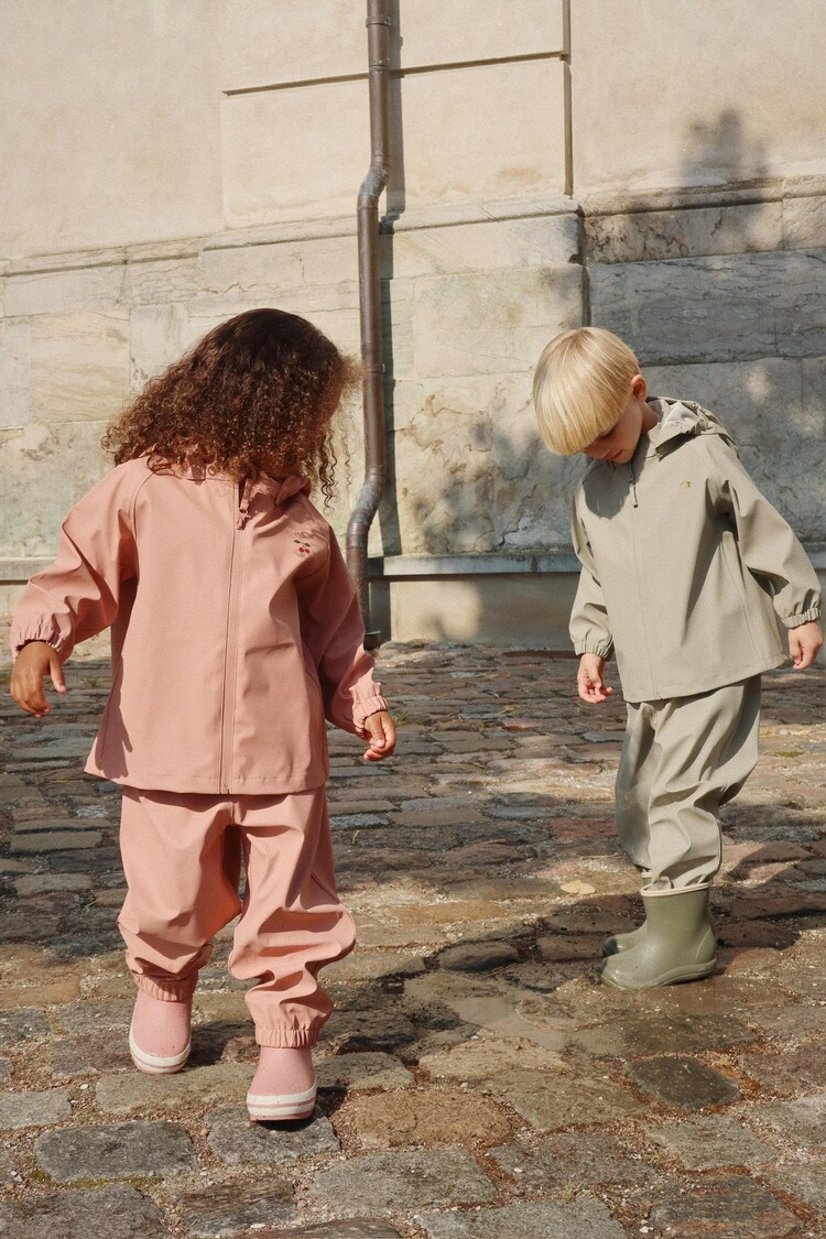 Konges Sløjd Plainy Rain Set - Cameo Brown