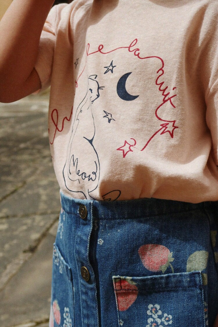 Konges Sløjd Magot Skirt - Marmelade Sun