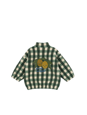 Konges Sløjd Jody Teddy Jacket - Green Check