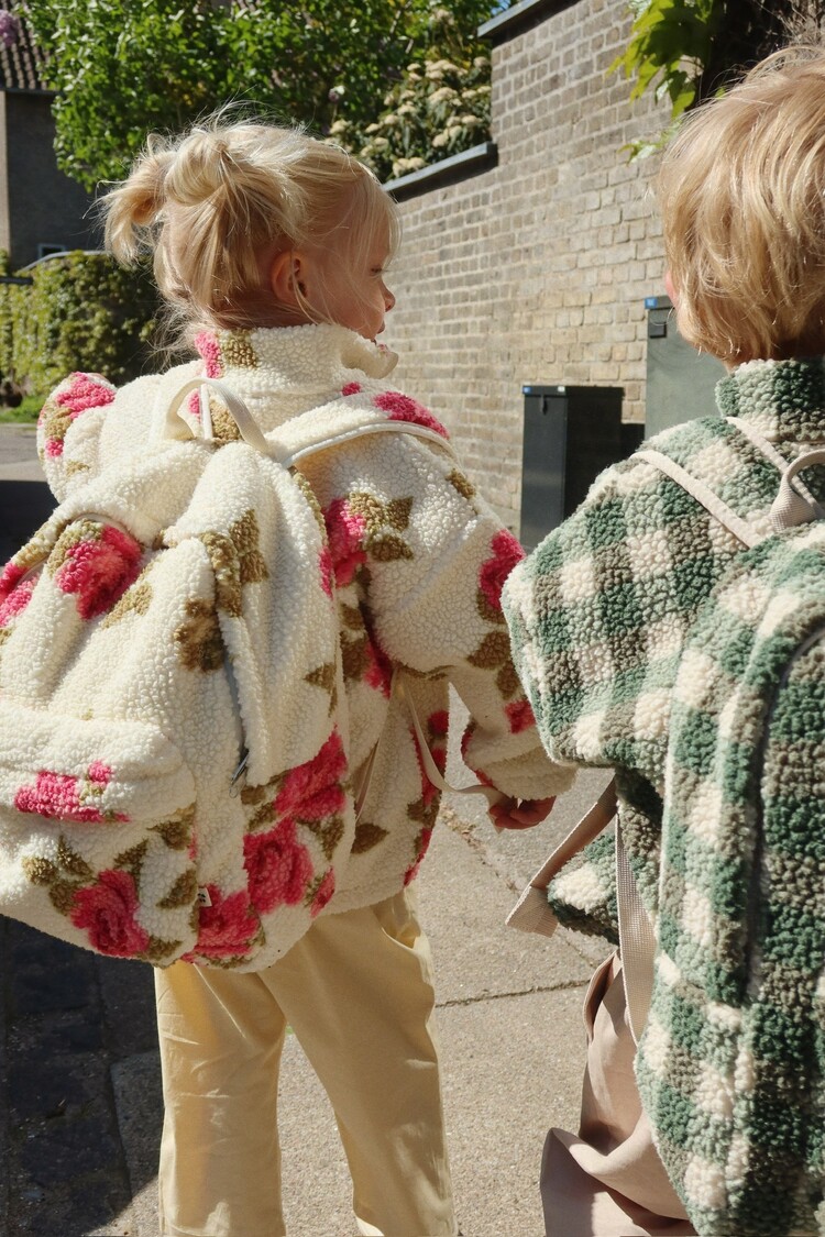 Konges Sløjd Jody Teddy Jacket - Green Check