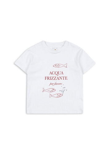 Konges Sløjd Fameo Tee - Optic White