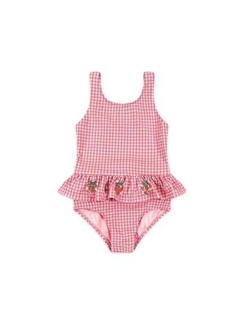 Konges Sløjd Etta Swimsuit - Geranium Pink