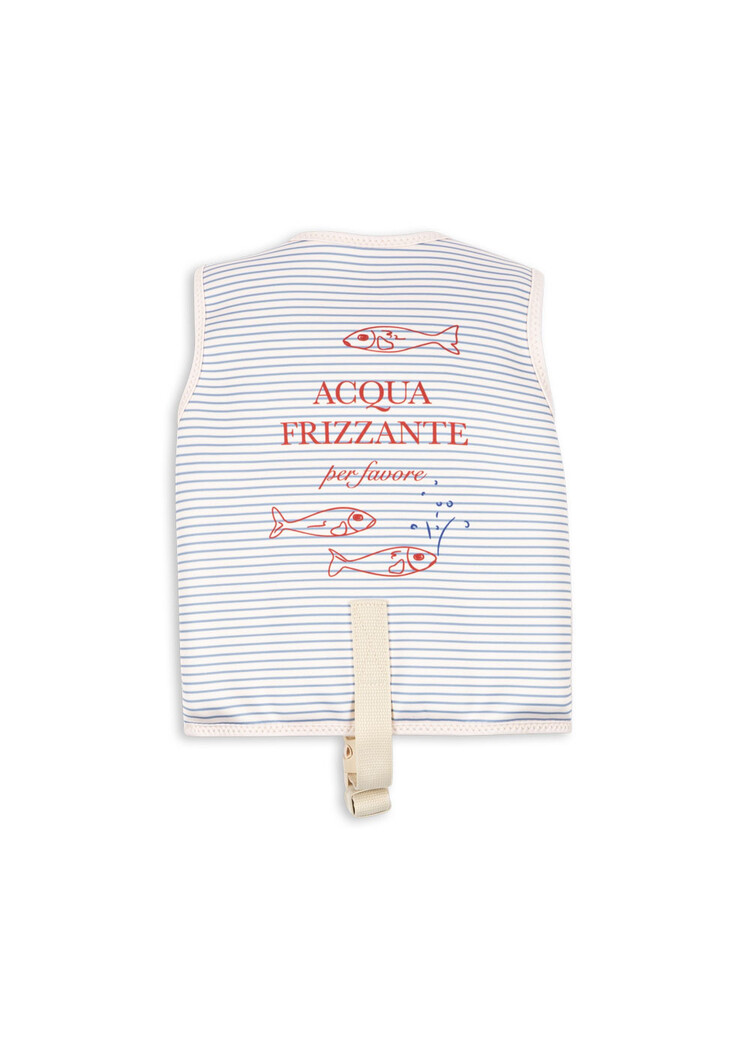 Konges Sløjd Ellis Swim Vest - Stripe Blue