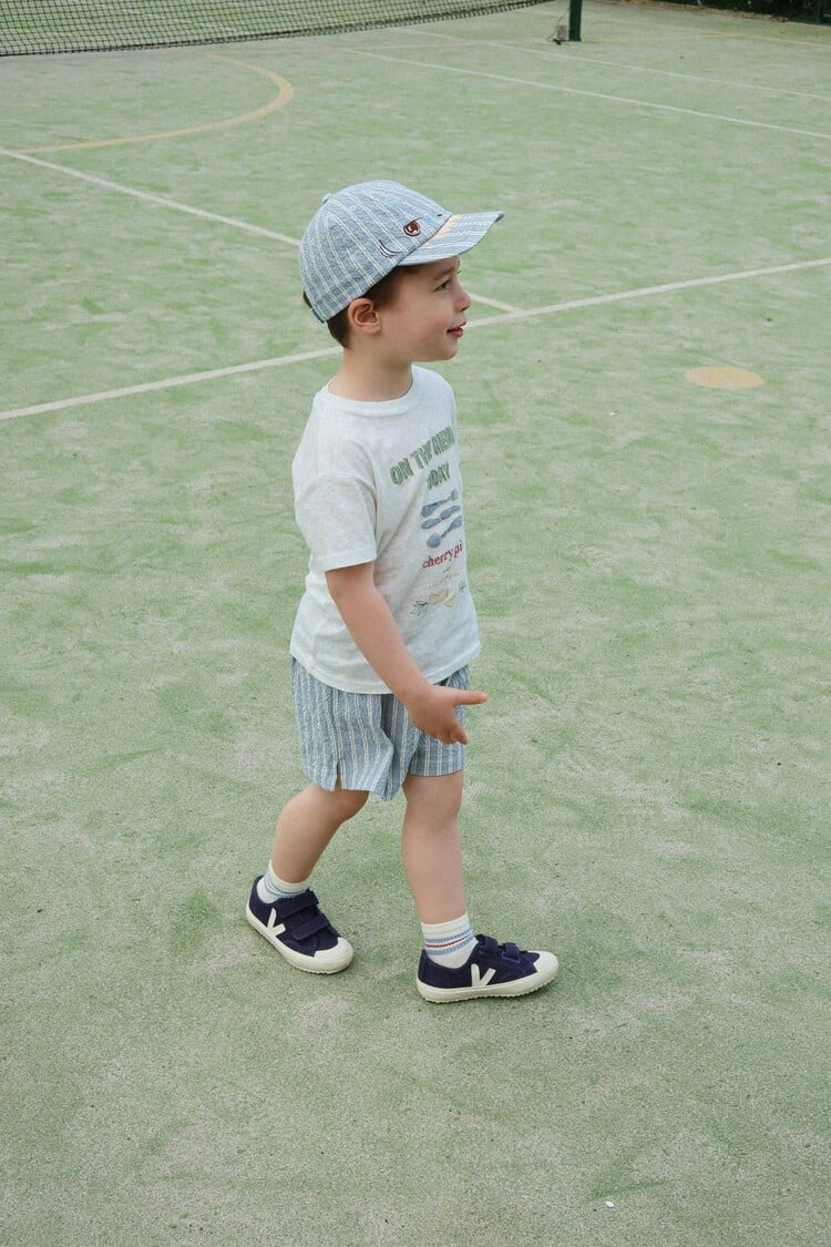 Konges Sløjd Elliot Shorts - Trio Blue Stripe