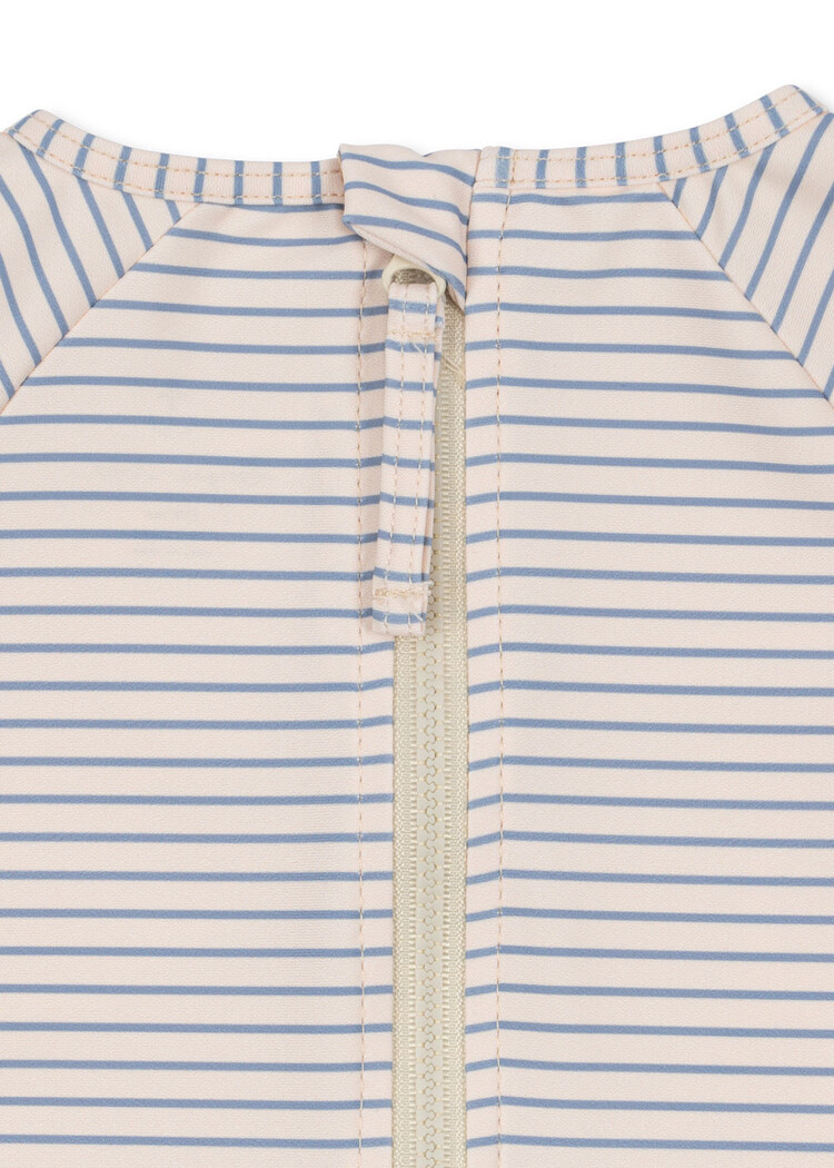 Konges Sløjd Aster Swim Onesie - Stripe Blue