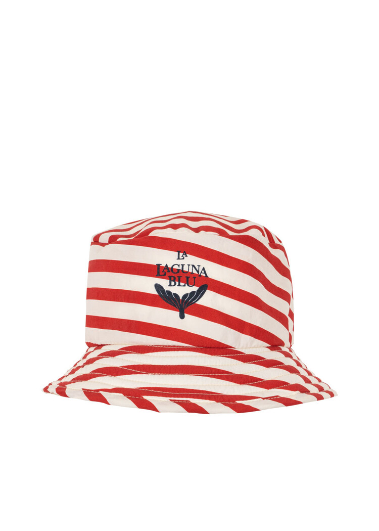 Konges Sløjd Asnou Bucket Hat - Stripe Rouge