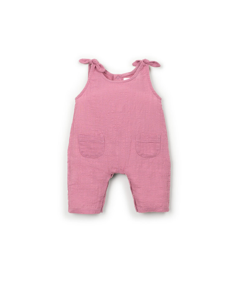 Play Up Woven Jumpsuit - Sculpture