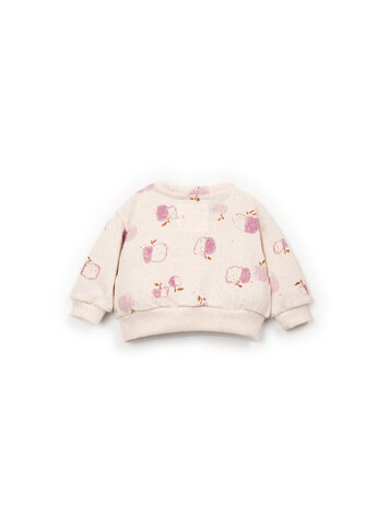 Play Up Printed Jersey Sweater - Bio Resin