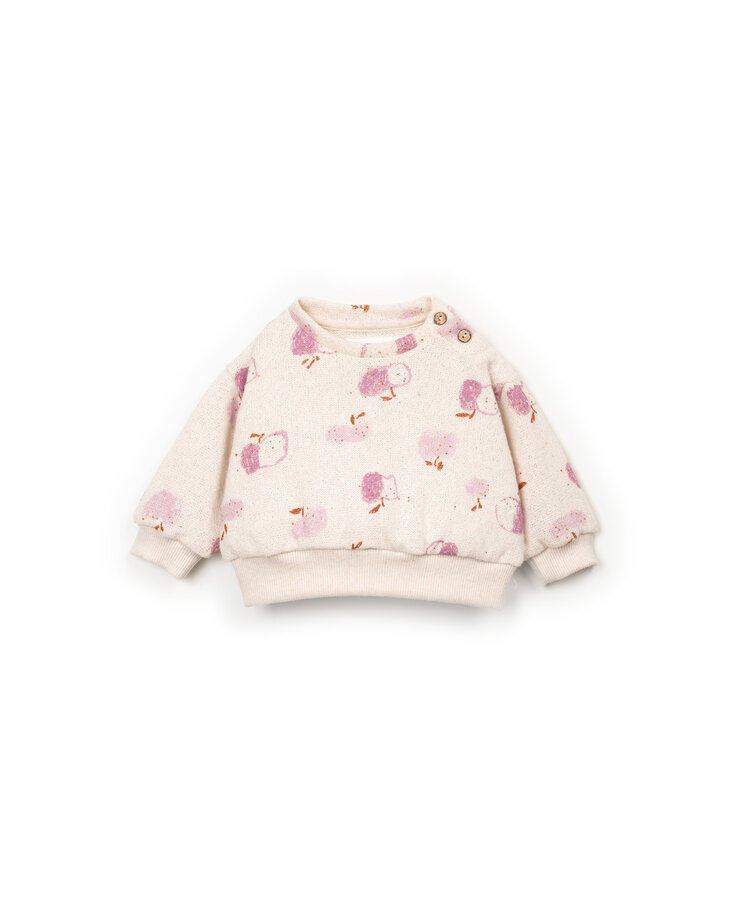 Play Up Printed Jersey Sweater - Bio Resin