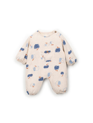 Play Up Printed Jersey Jumpsuit - Bio Resin