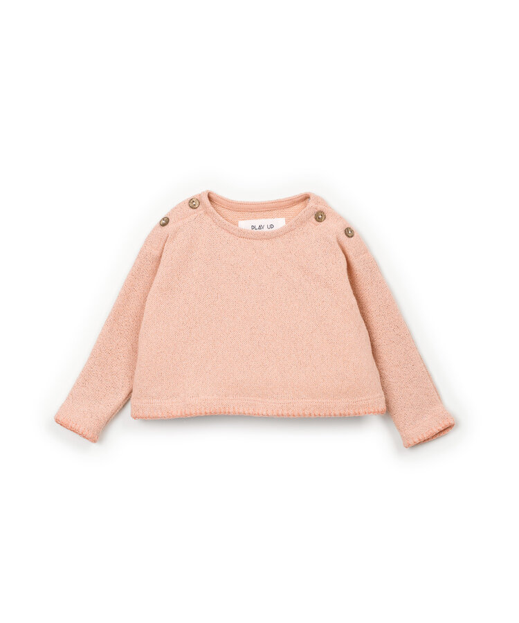 Play Up Jersey Sweater - Tulip