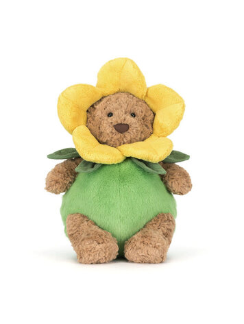 Jellycat Bartholomew Bear Daffodil Outfit