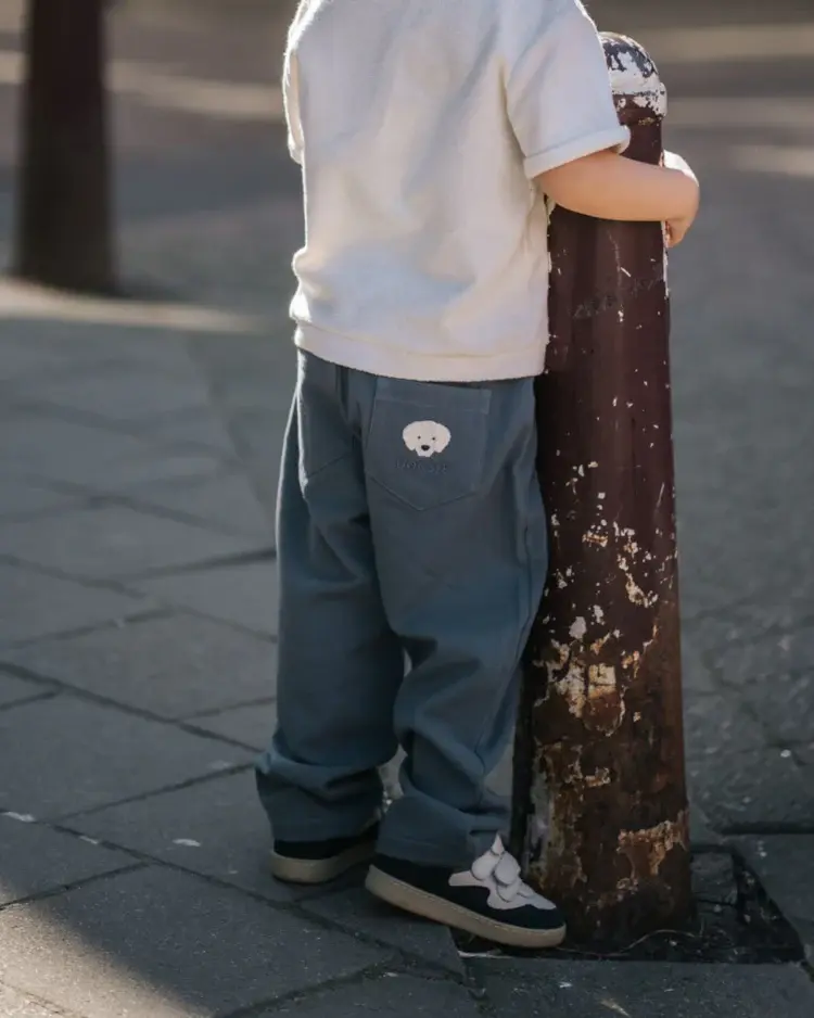 Donsje Amsterdam Santy Trousers Golden Retriever - Dark Spruce