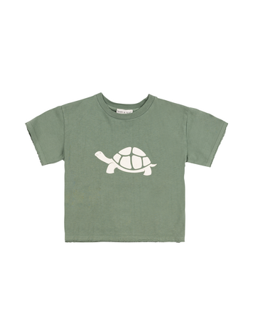 Babe & Tess Turtle T-shirt - Ginepro Natural