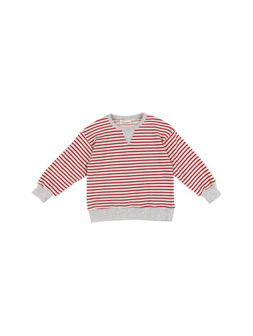 Babe & Tess Tito Sweatshirt - Melograno Striped