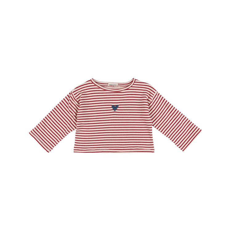 Babe & Tess Teresa Sweatshirt - Melograno Striped