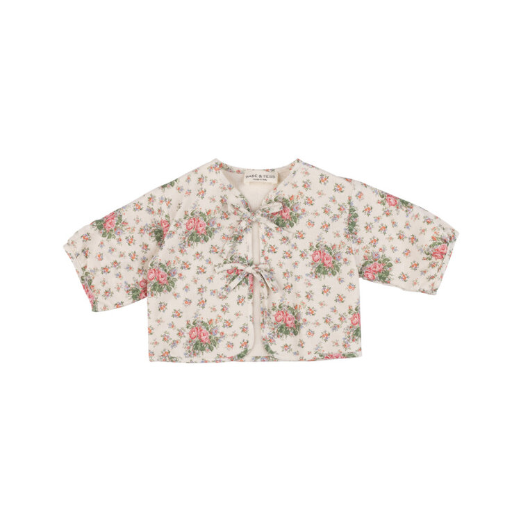 Babe & Tess Reversible Jacket - Melograno Flowers