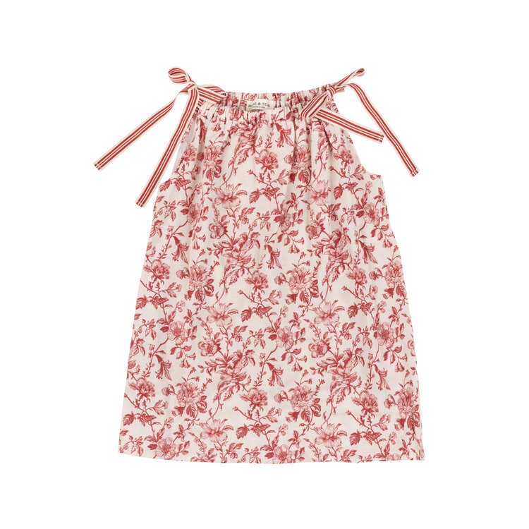 Babe & Tess Nina Mini Dress - Melograno Flowers