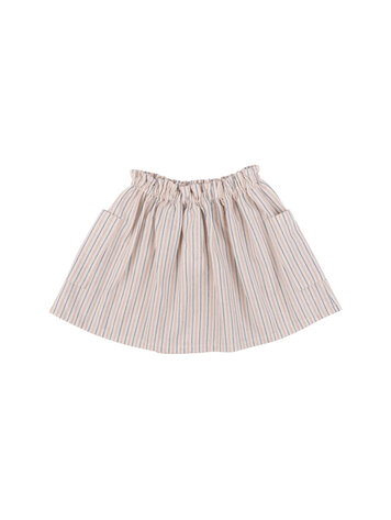 Babe & Tess Mini Assia Skirt - Melograno Azur Stripes