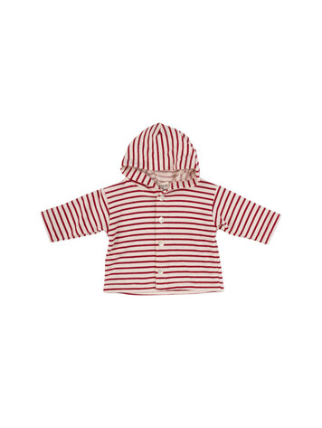 Babe & Tess Hood - Melograno Striped