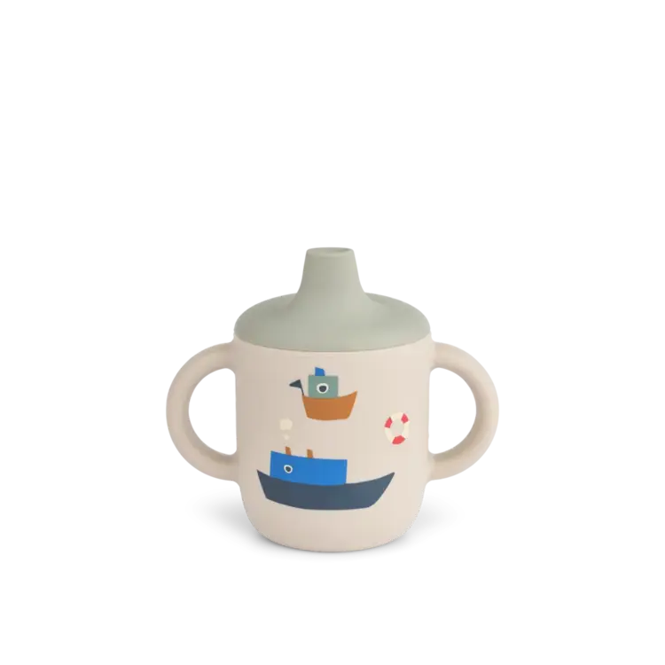 Liewood Neil Sippy Cup - Sailing / Sandy