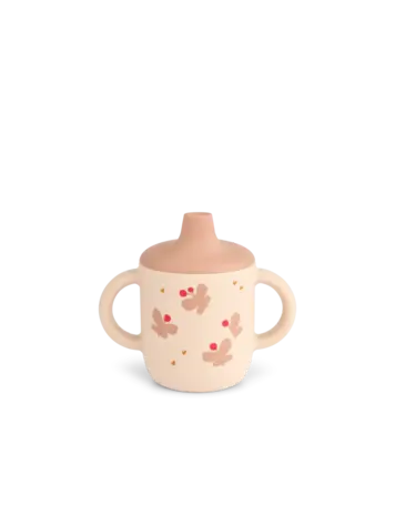 Liewood Neil Sippy Cup - Butterfly / Apple blossom