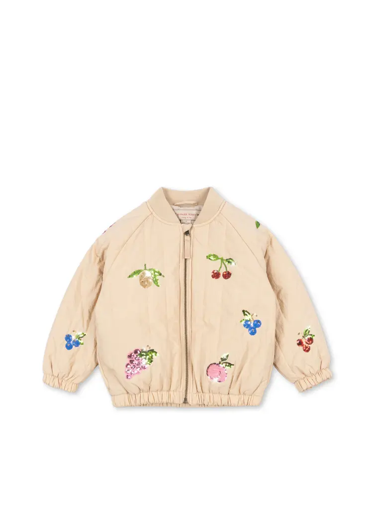 Konges Sløjd Juno Sequin Bomber Jacket - Frappé