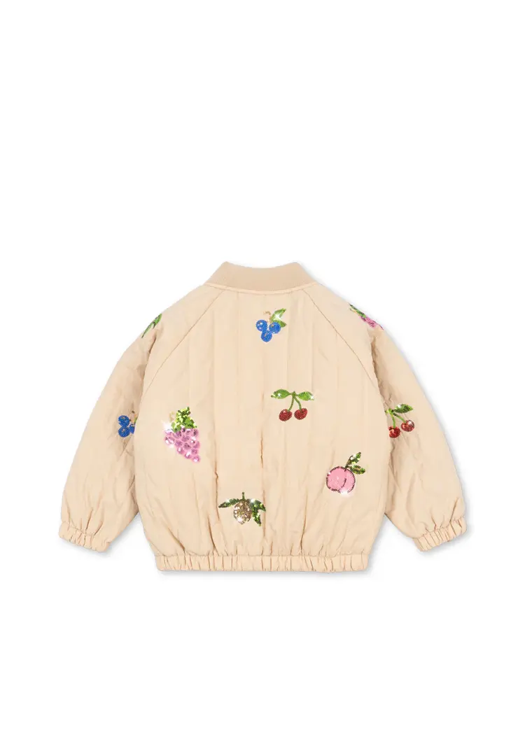 Konges Sløjd Juno Sequin Bomber Jacket - Frappé