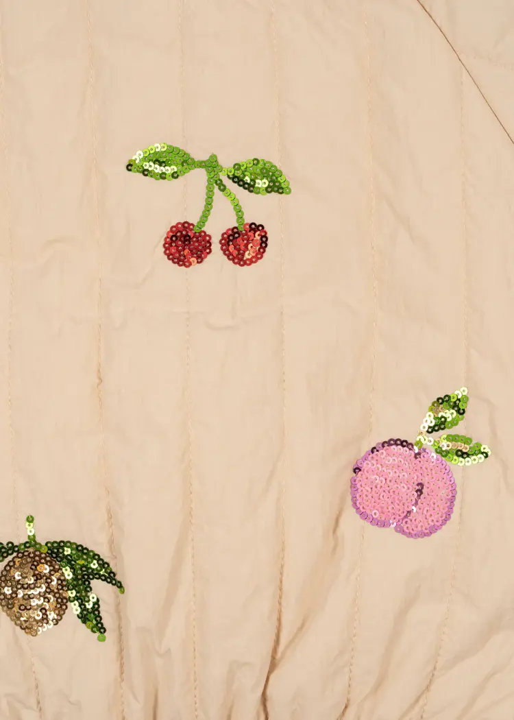 Konges Sløjd Juno Sequin Bomber Jacket - Frappé