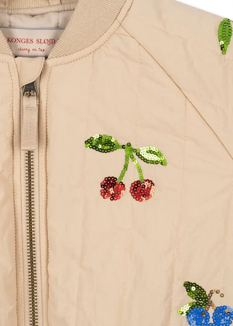 Konges Sløjd Juno Sequin Bomber Jacket - Frappé