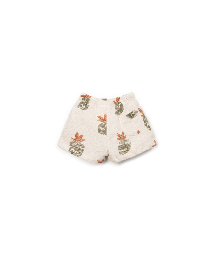 Play Up Printed Embellished Jersey Shorts - Bio Resin
