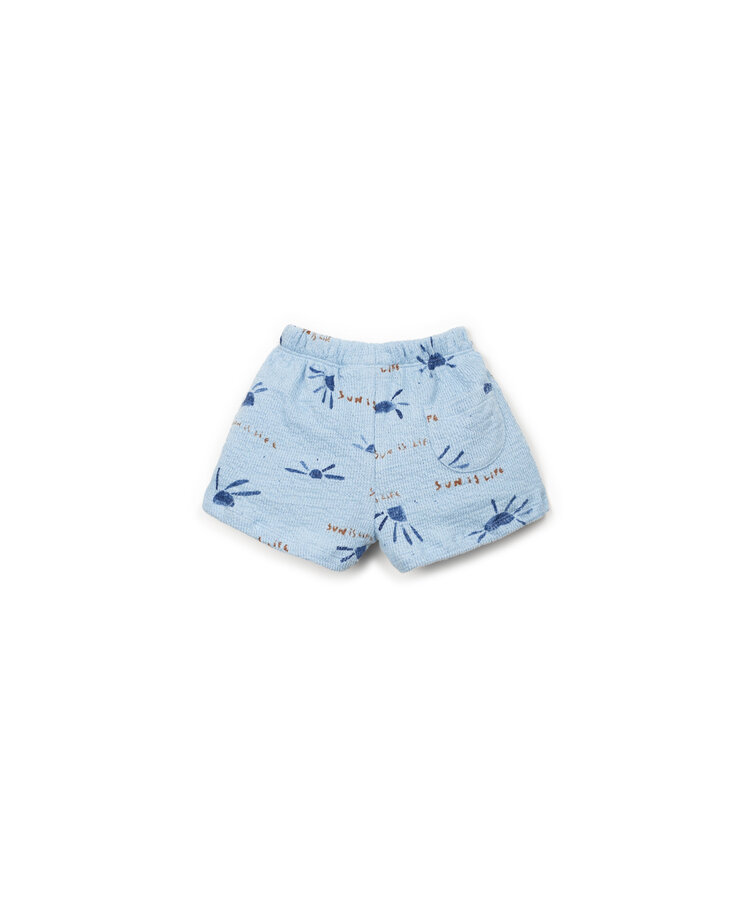 Play Up Printed Embellished Jersey Shorts - Copenhaga