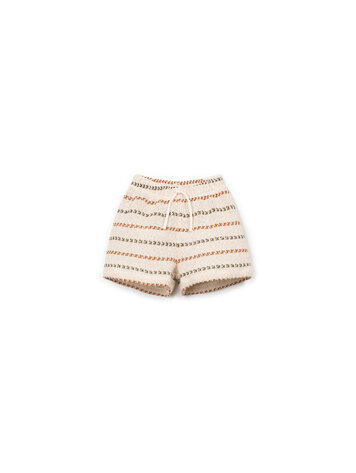 Play Up Striped Jersey Shorts - Bio Resin/Sew