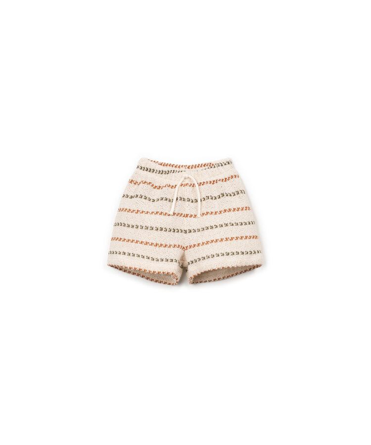 Play Up Striped Jersey Shorts - Bio Resin/Sew