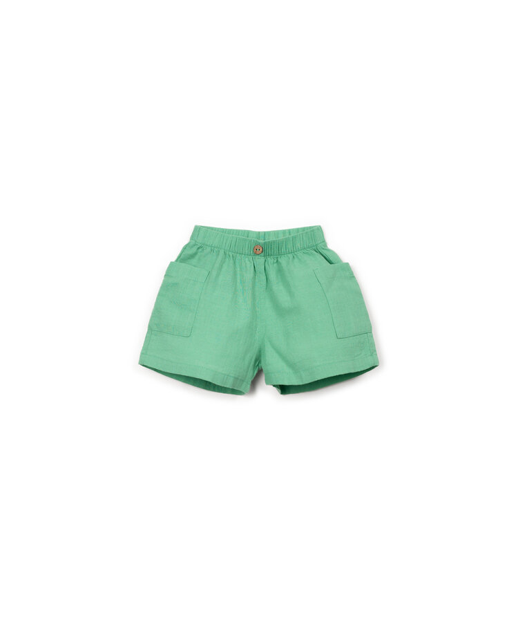 Play Up Woven Shorts - Mint